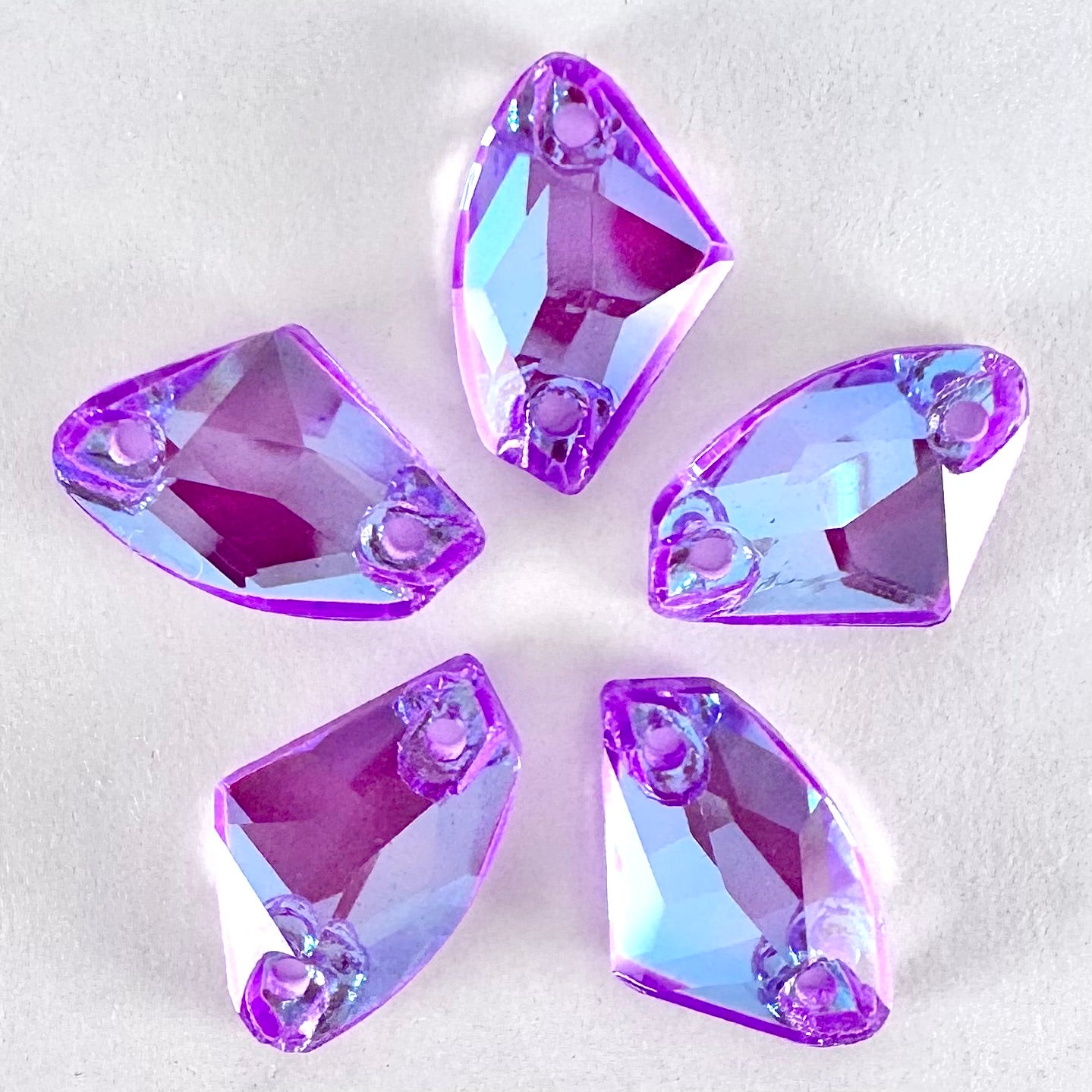 Electric Violet DeLite Glass Galactic