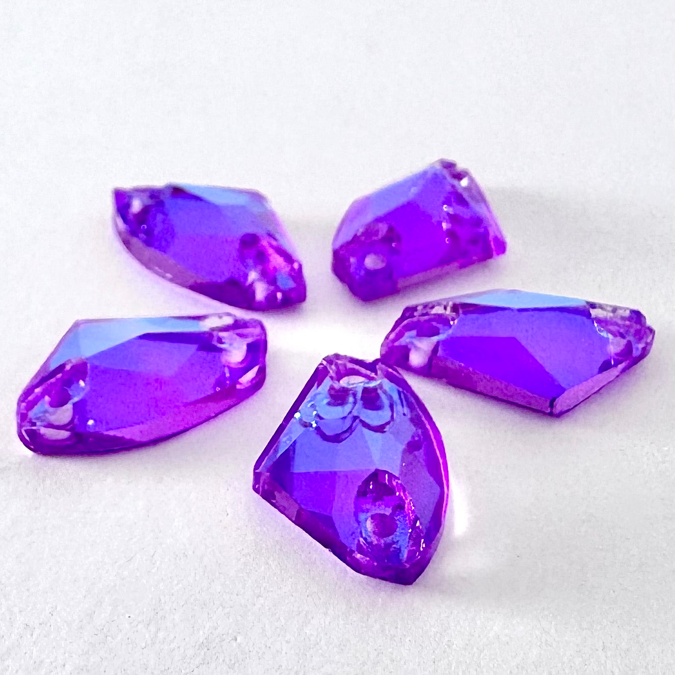 Electric Violet DeLite Glass Galactic