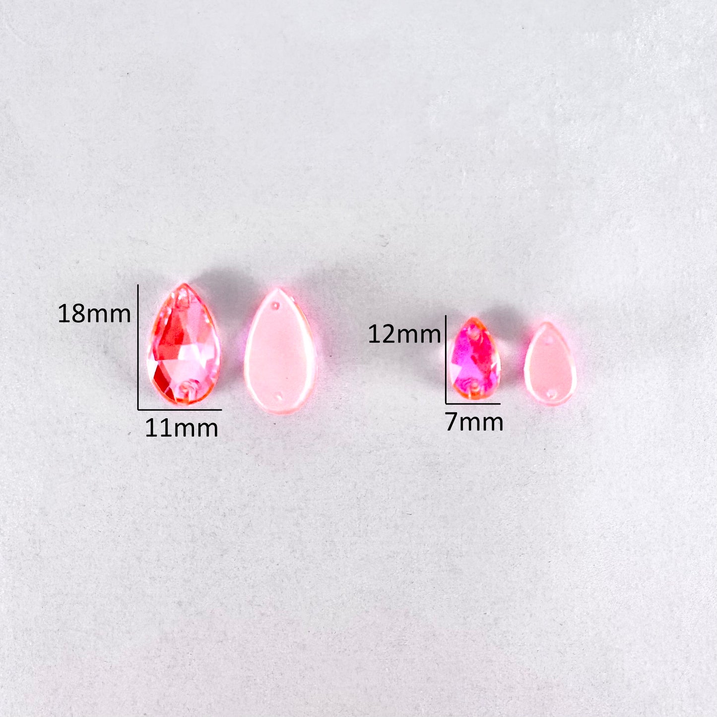 Electric Hyacinth DeLite Glass Teardrop