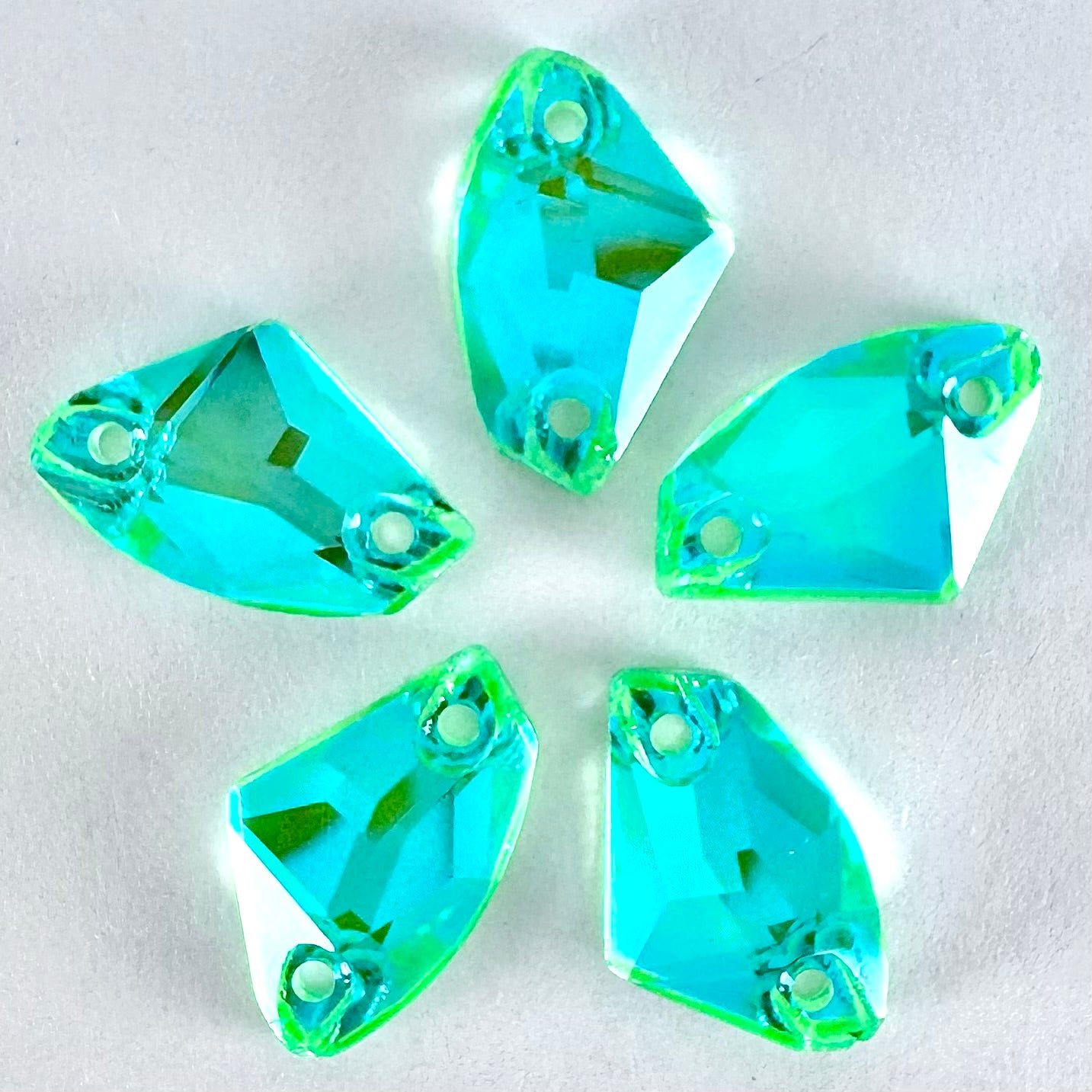 Electric Green DeLite Glass Galactic