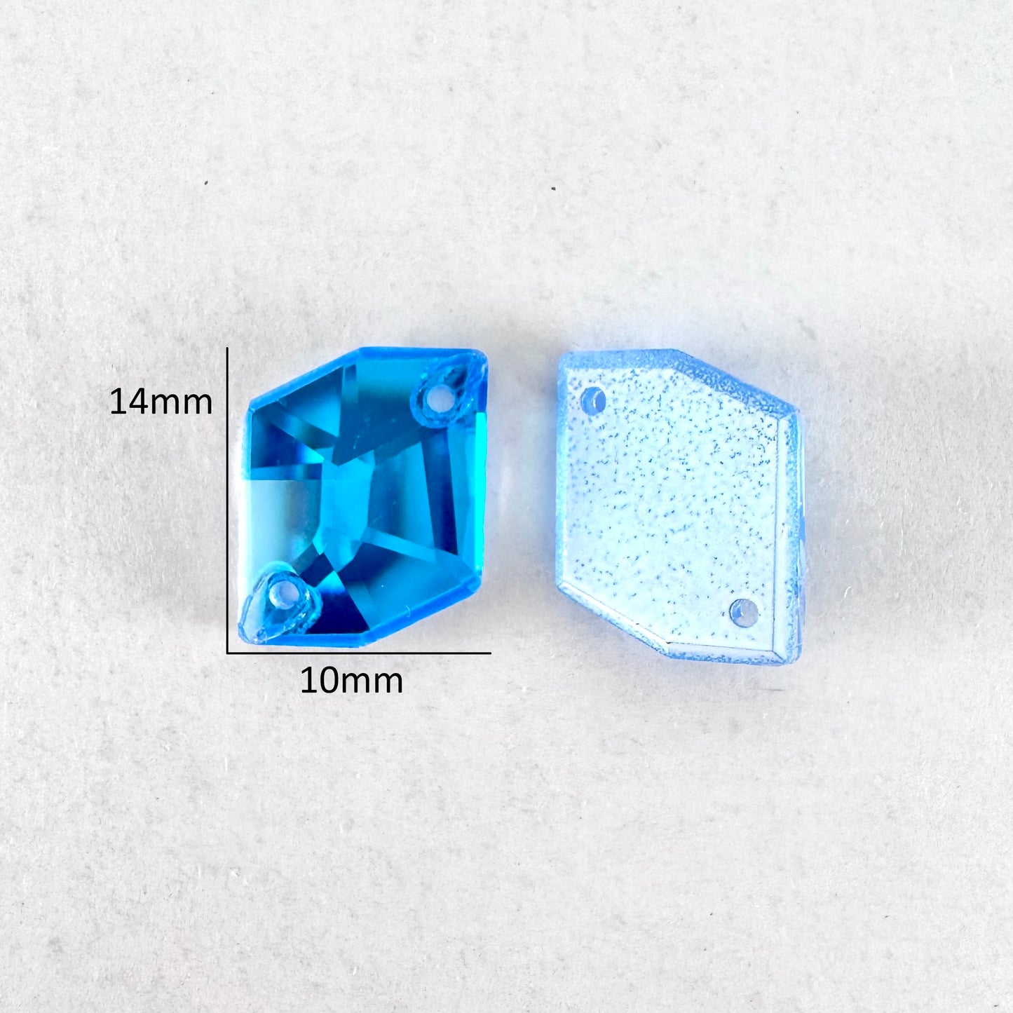 Electric Blue DeLite Glass Cosmic