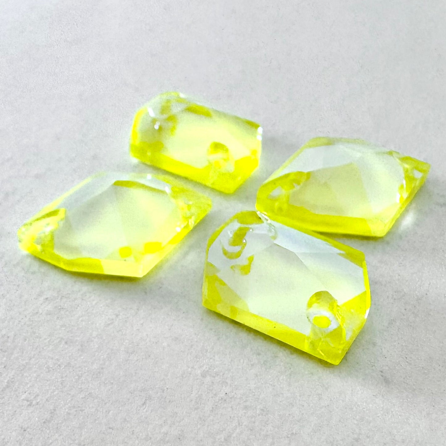 Electric Yellow DeLite Glass Cosmic