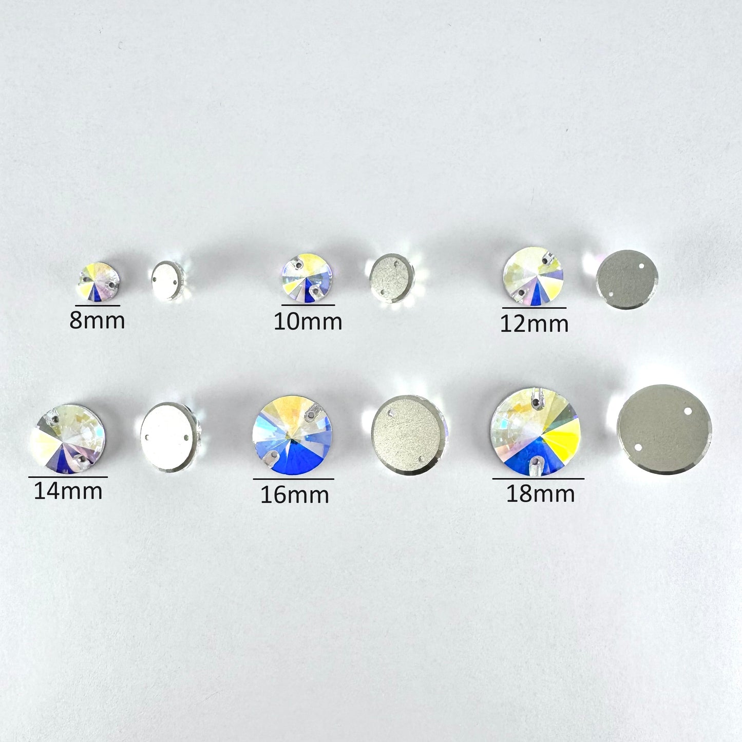 Crystal AB Glass Rivoli