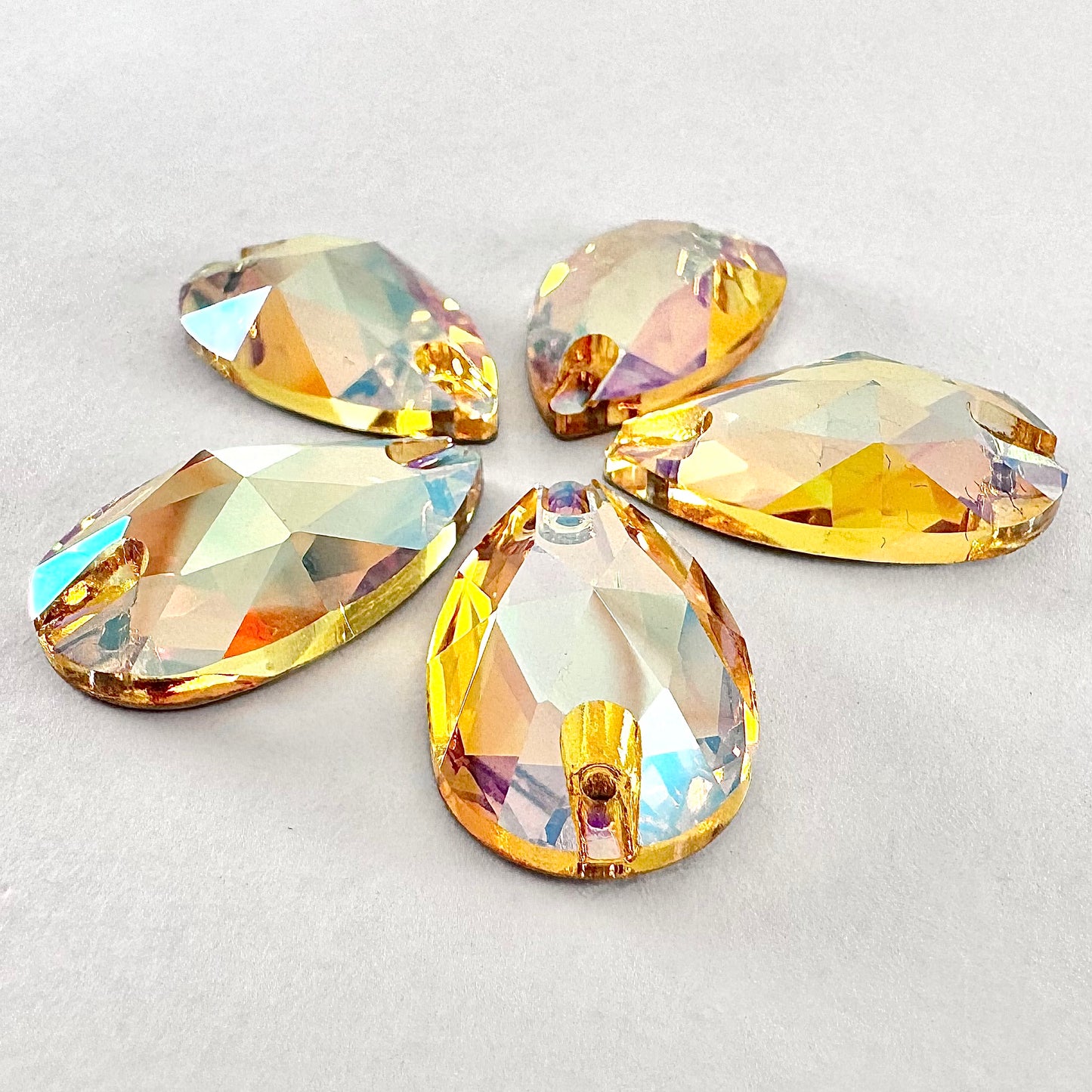 Crystal Sun Glass Teardrop