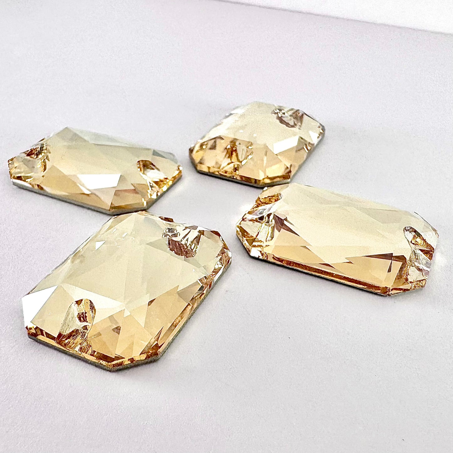 Golden Shadow Glass Emerald