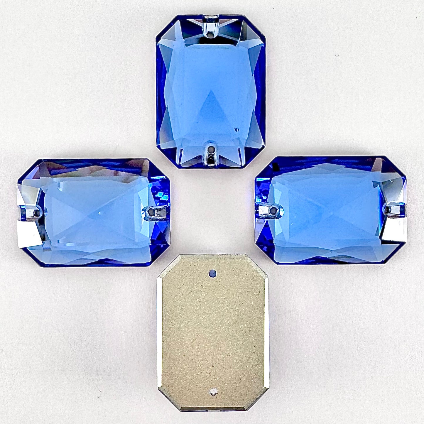 Mid Sapphire Glass Emerald