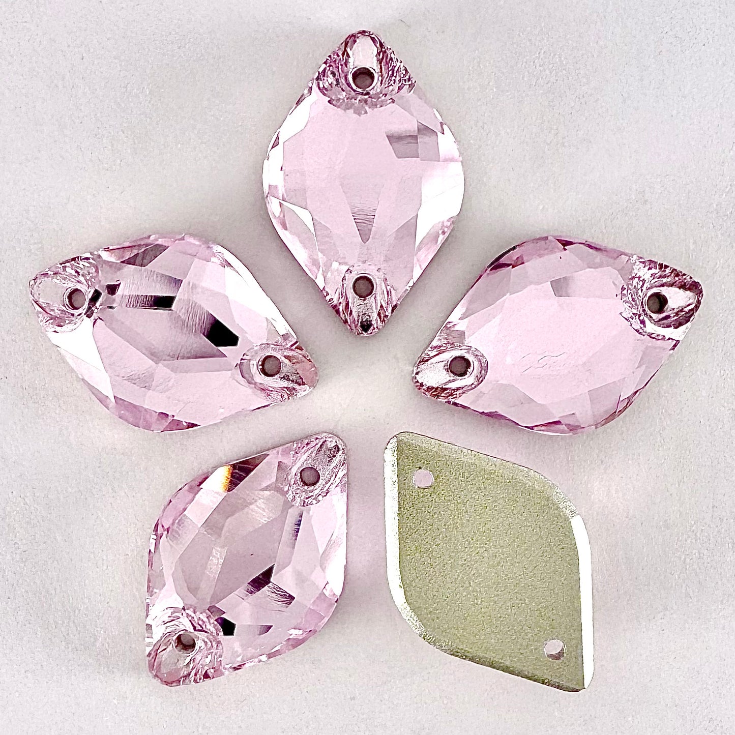 Light Rose Glass Lemon