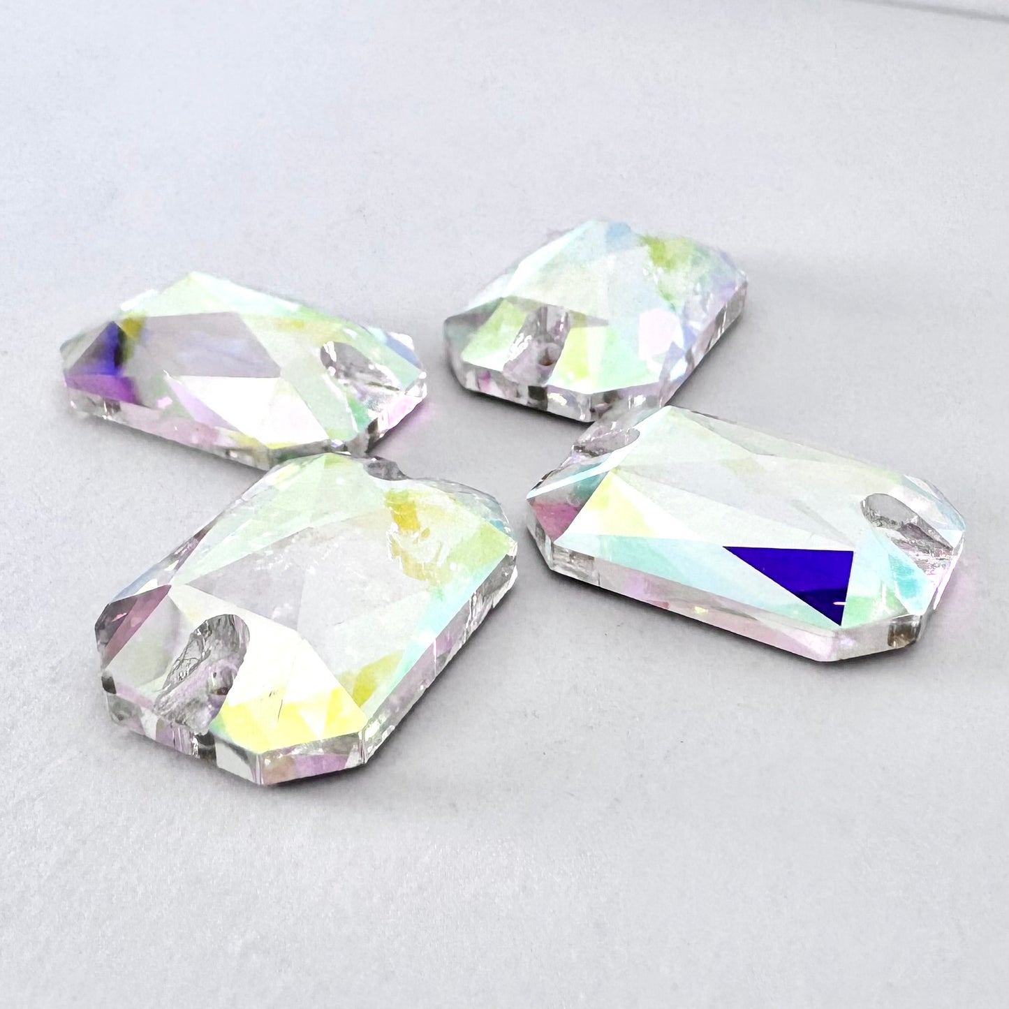 Crystal AB Glass Emerald