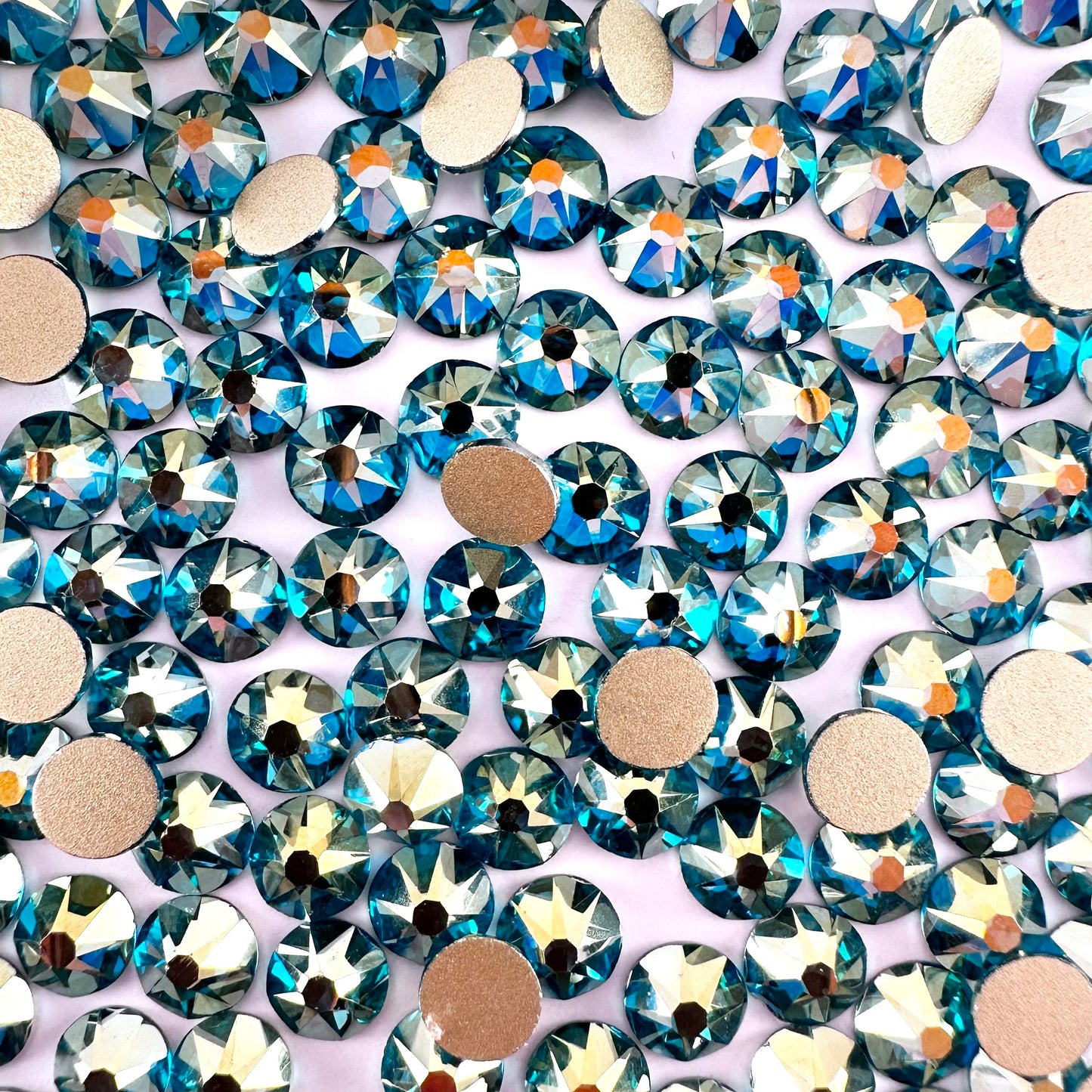 Apricus Blue Zircon AB Rhinestone