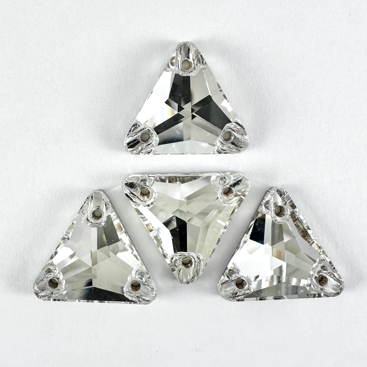 Crystal Glass Triangle