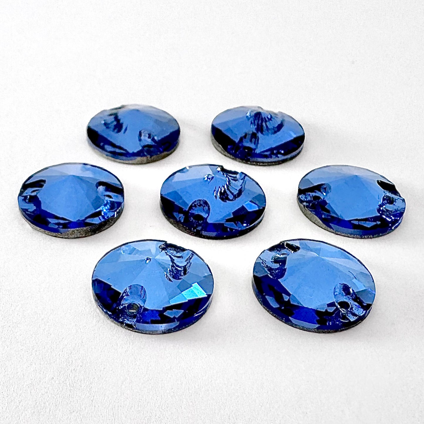 Mid Sapphire Glass Rivoli