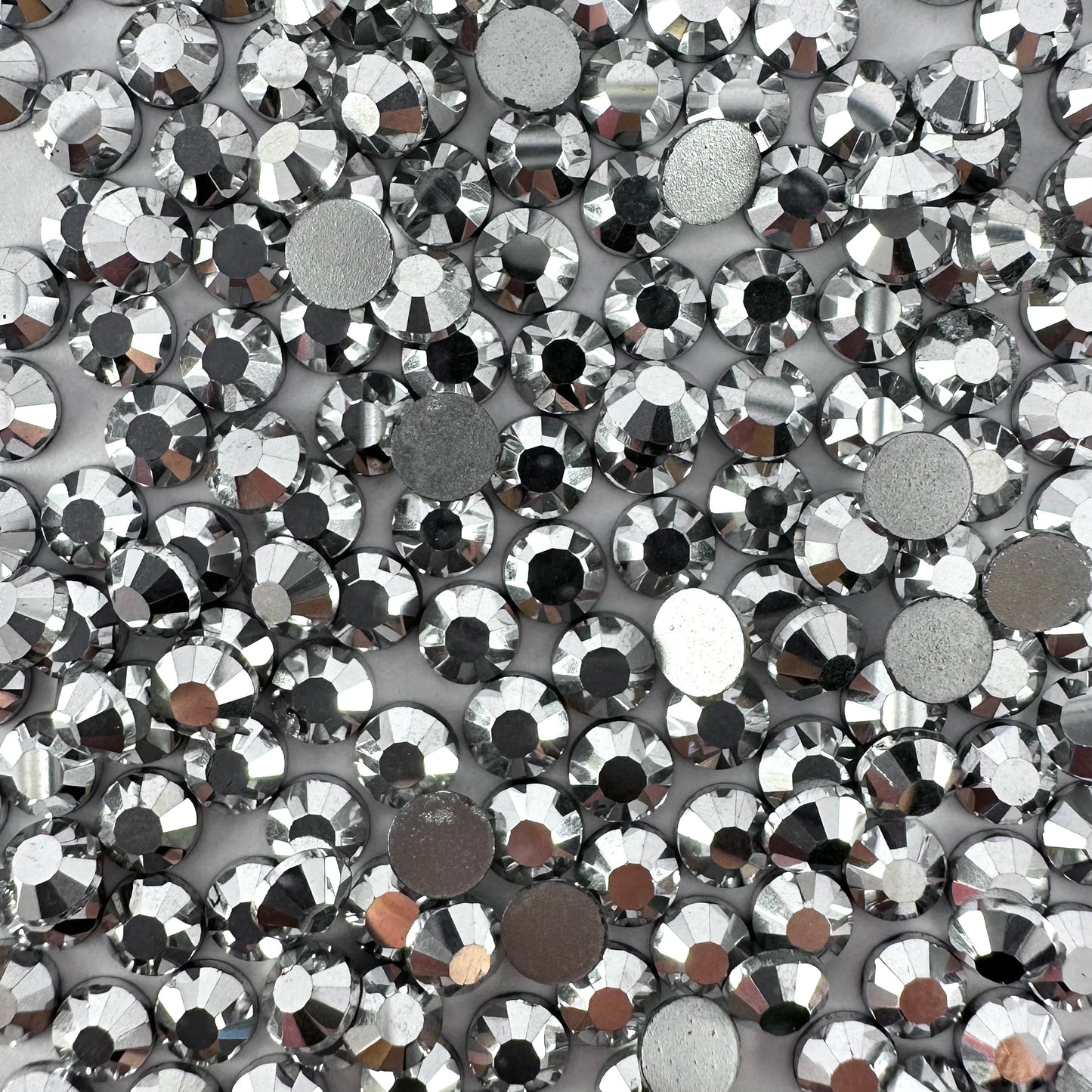 Silver Hematite Rhinestone