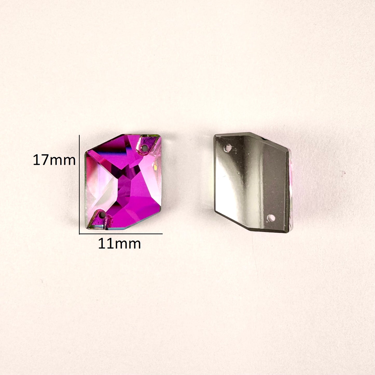 CLEARANCE - Vitrail Rose Glass Cosmic