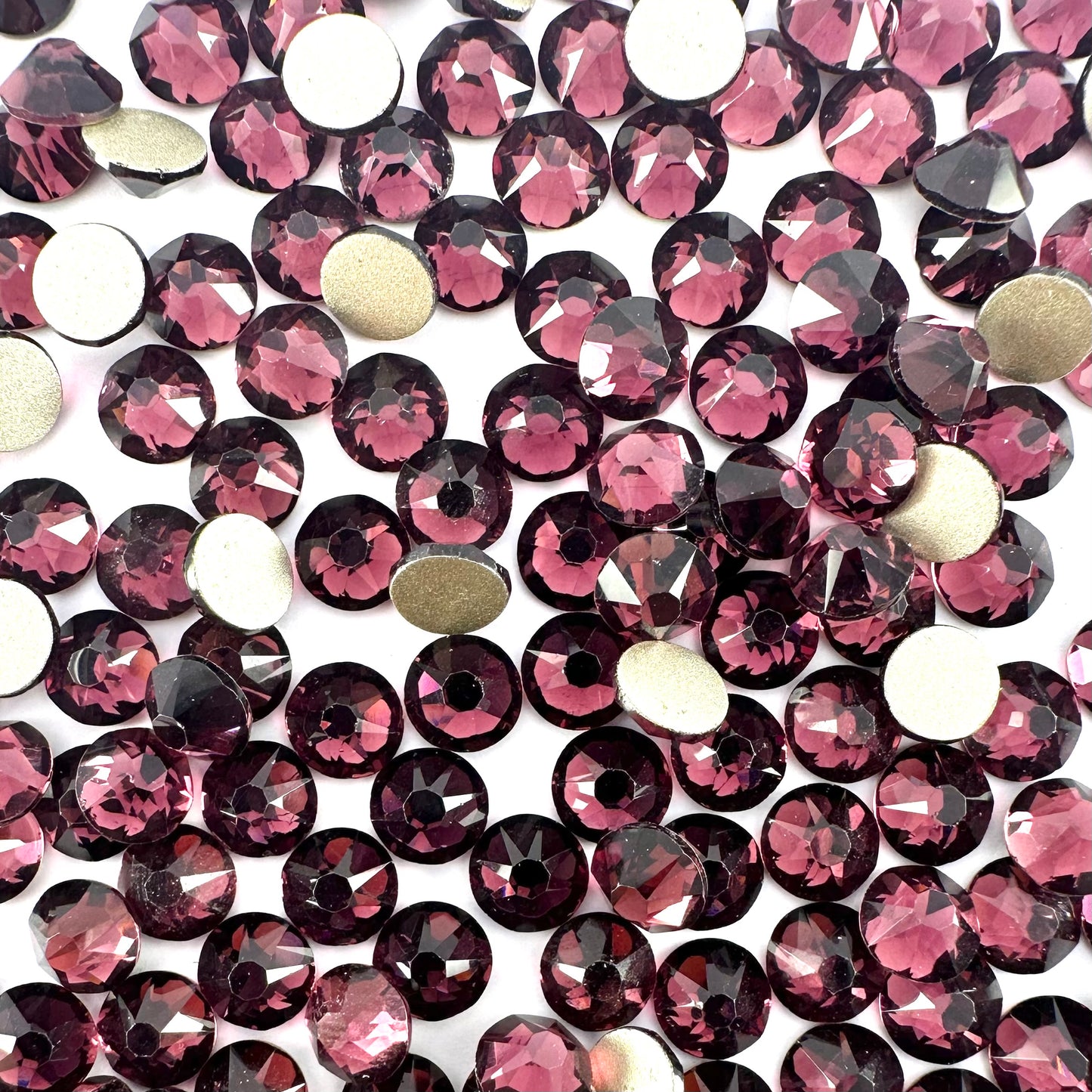 Apricus Amethyst Rhinestone