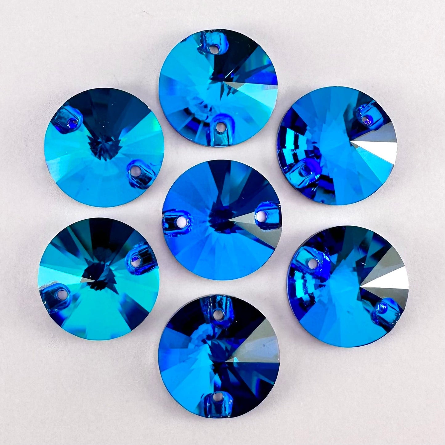 Bermuda Blue Glass Rivoli