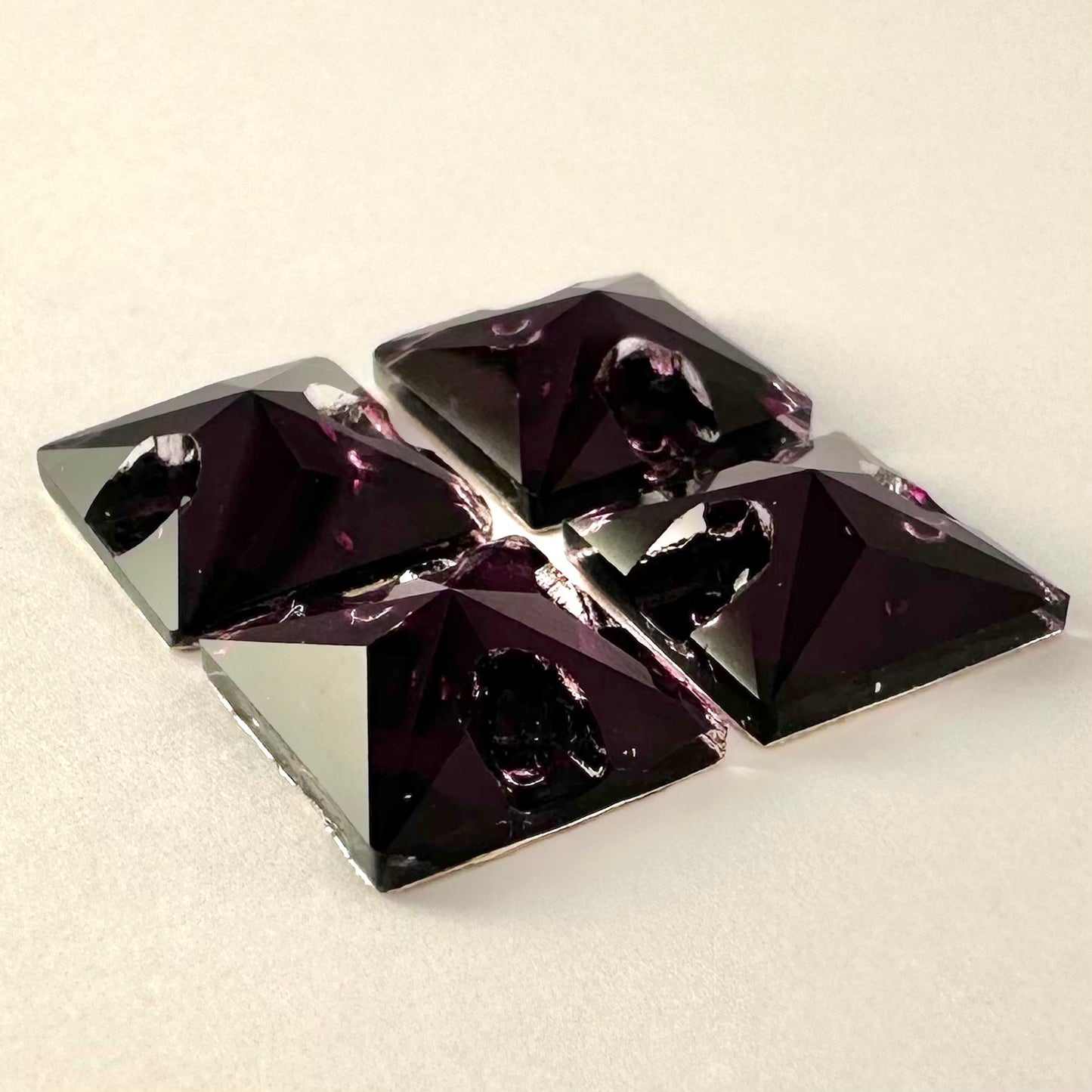 Amethyst Glass Square