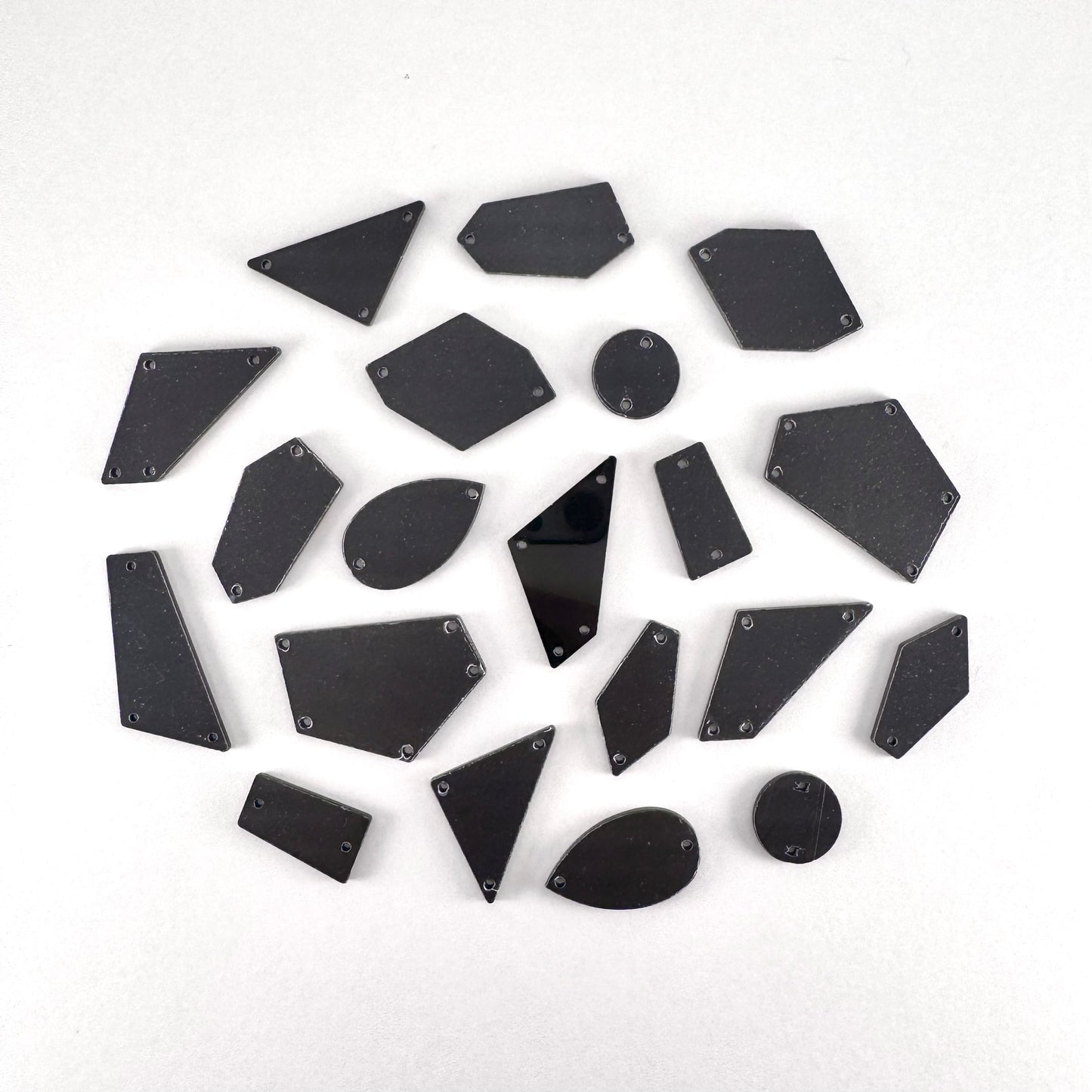 Mirror Shapes - Black (various shape options)