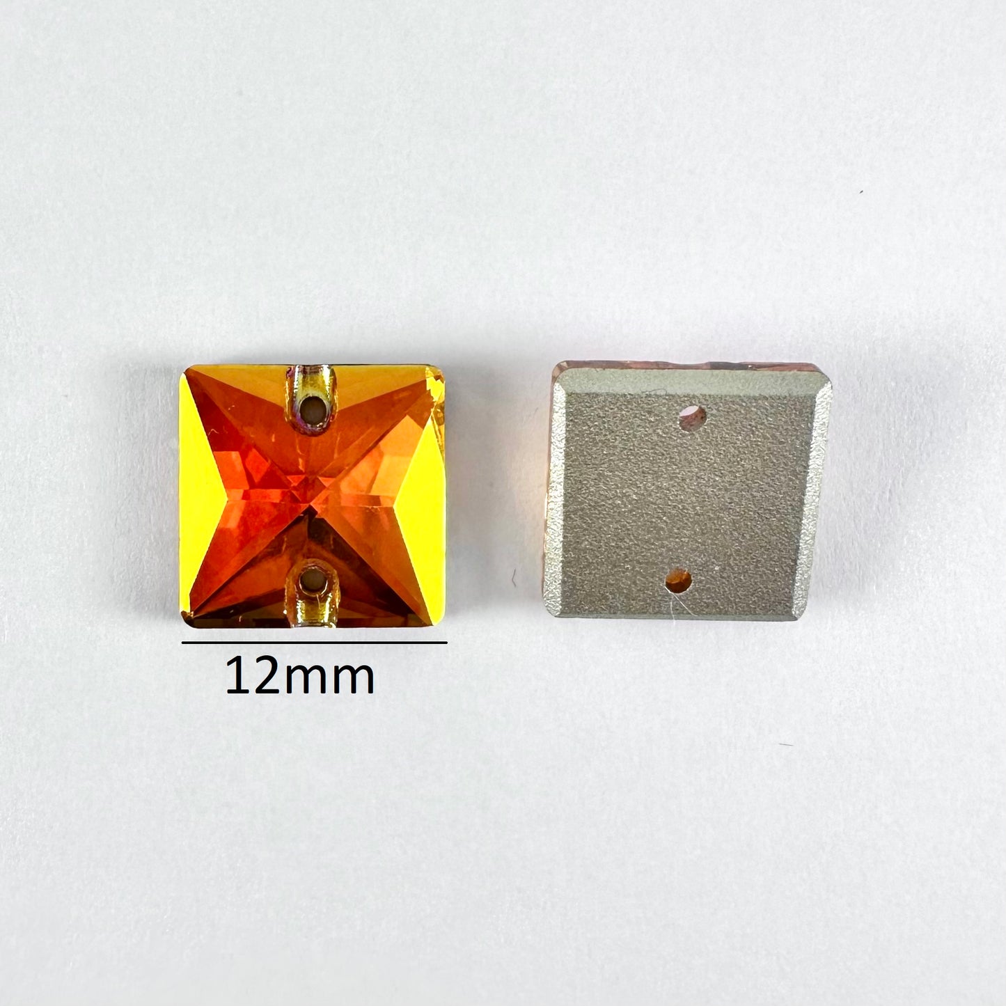 Astral Pink Glass Square