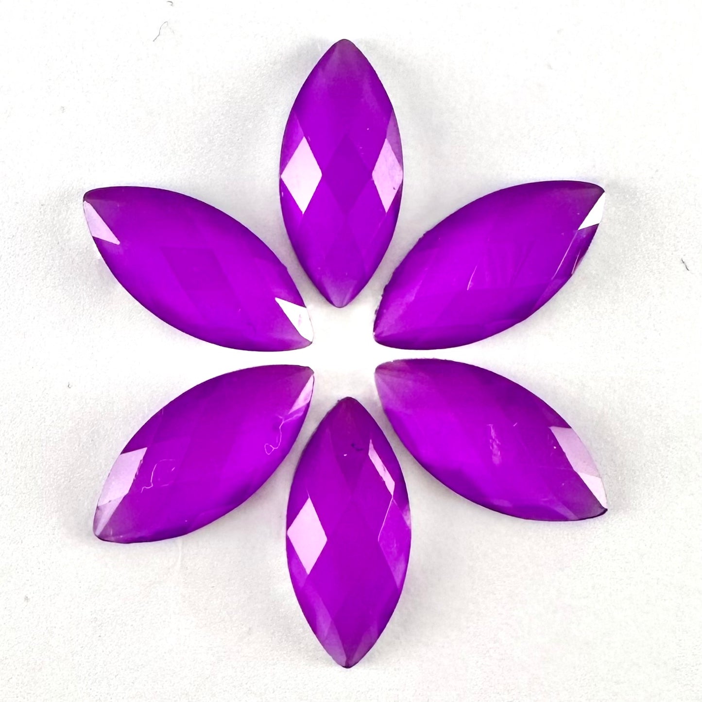 Neon Purple Acrylic Horse-Eye