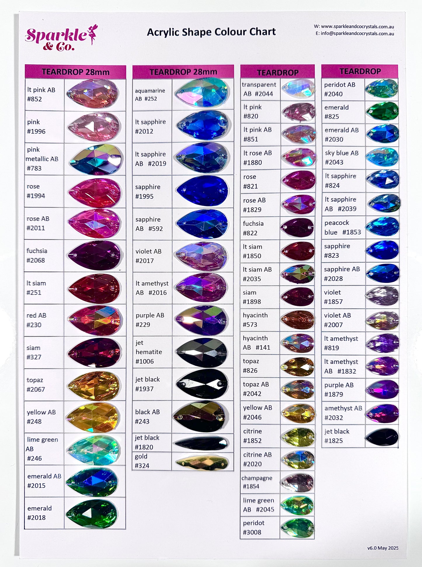 Rhinestone & Crystal Planning Folder