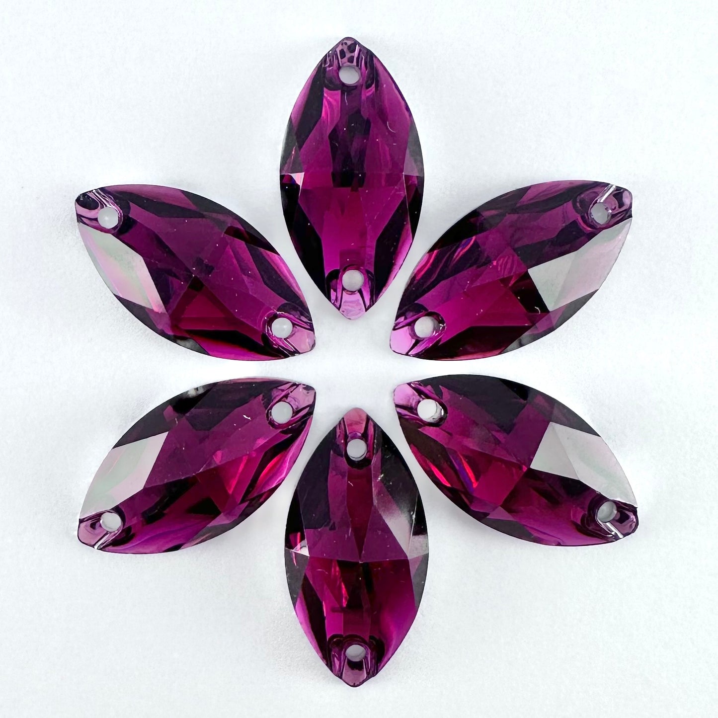 Fuchsia Acrylic Horse-Eye