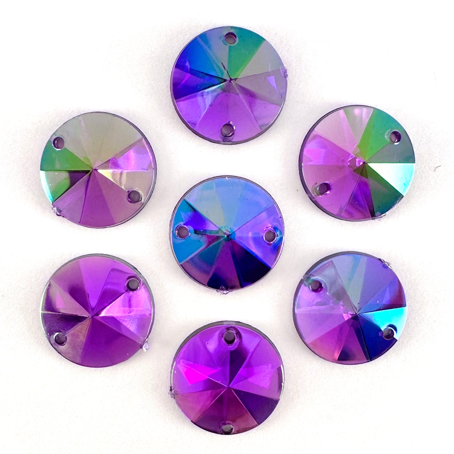 Purple AB Acrylic Rivoli