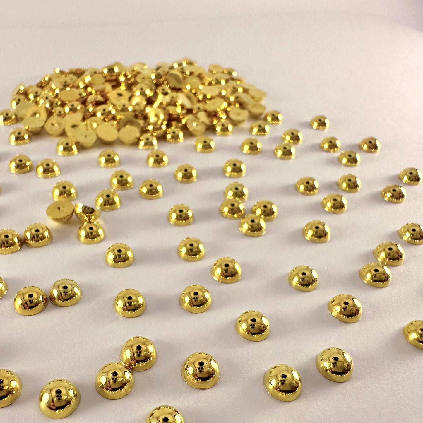Gold Flatback Pearl