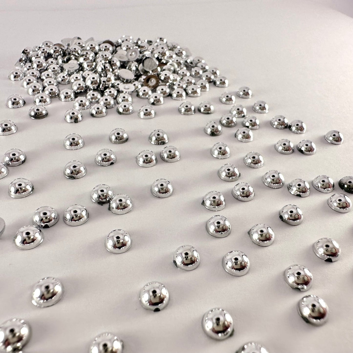 Silver Flatback Pearl