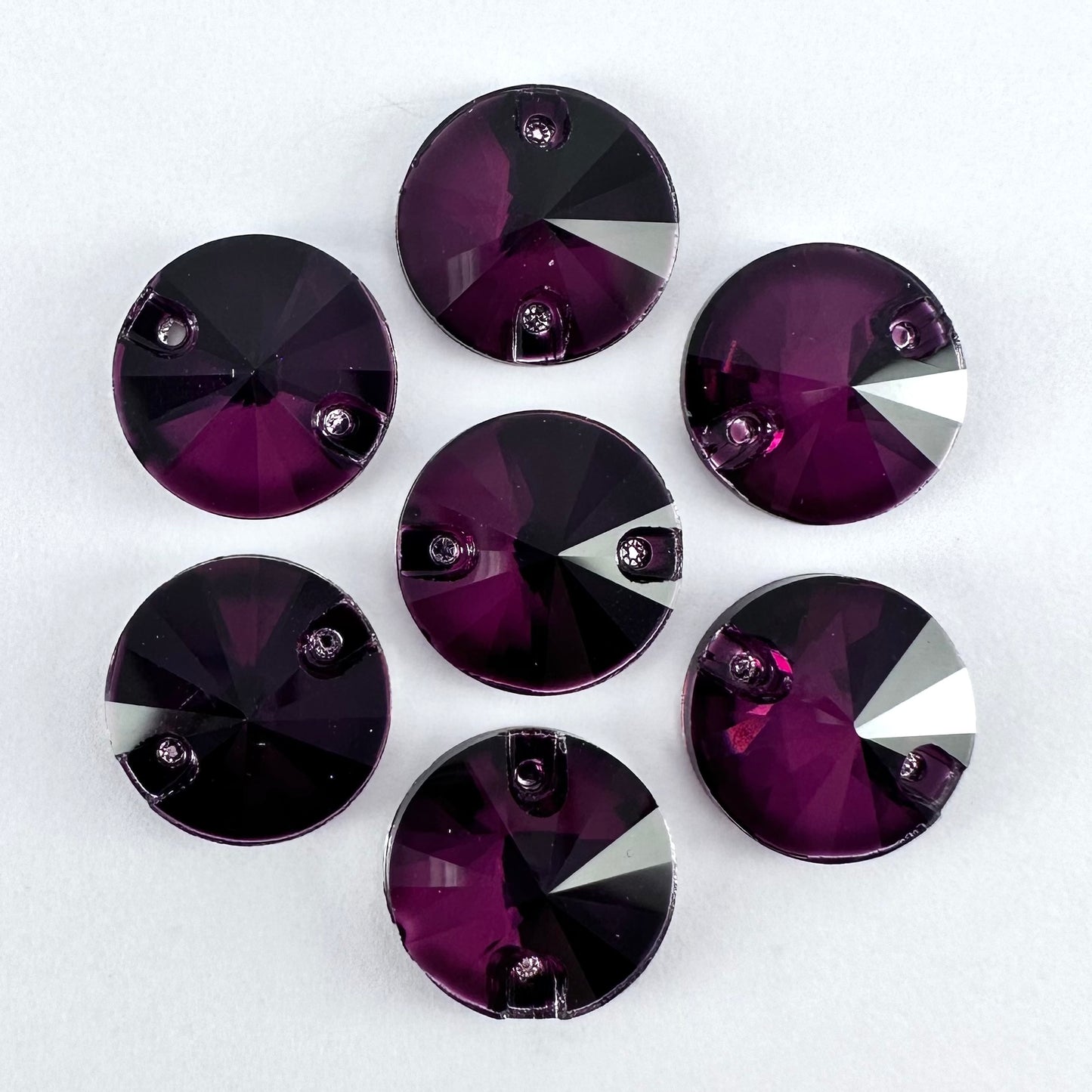 Amethyst Glass Rivoli