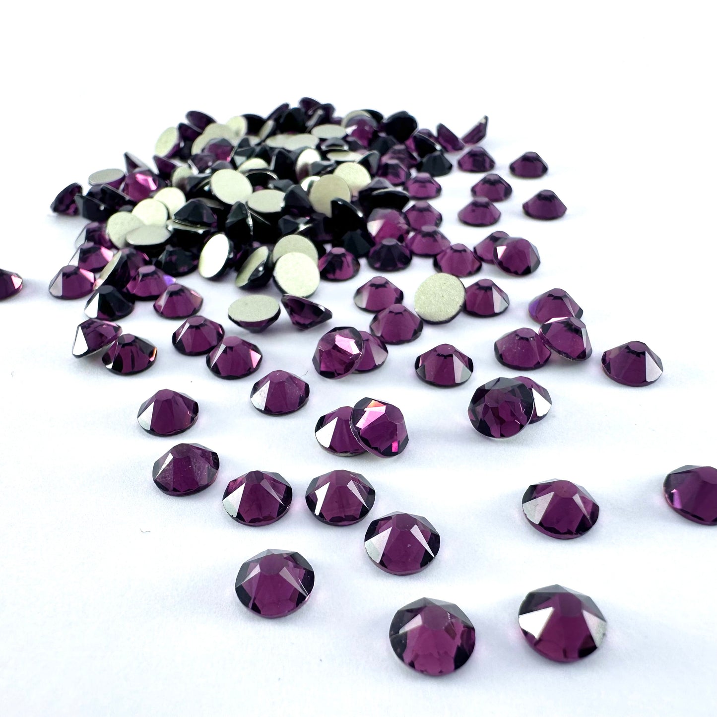 Apricus Amethyst Rhinestone