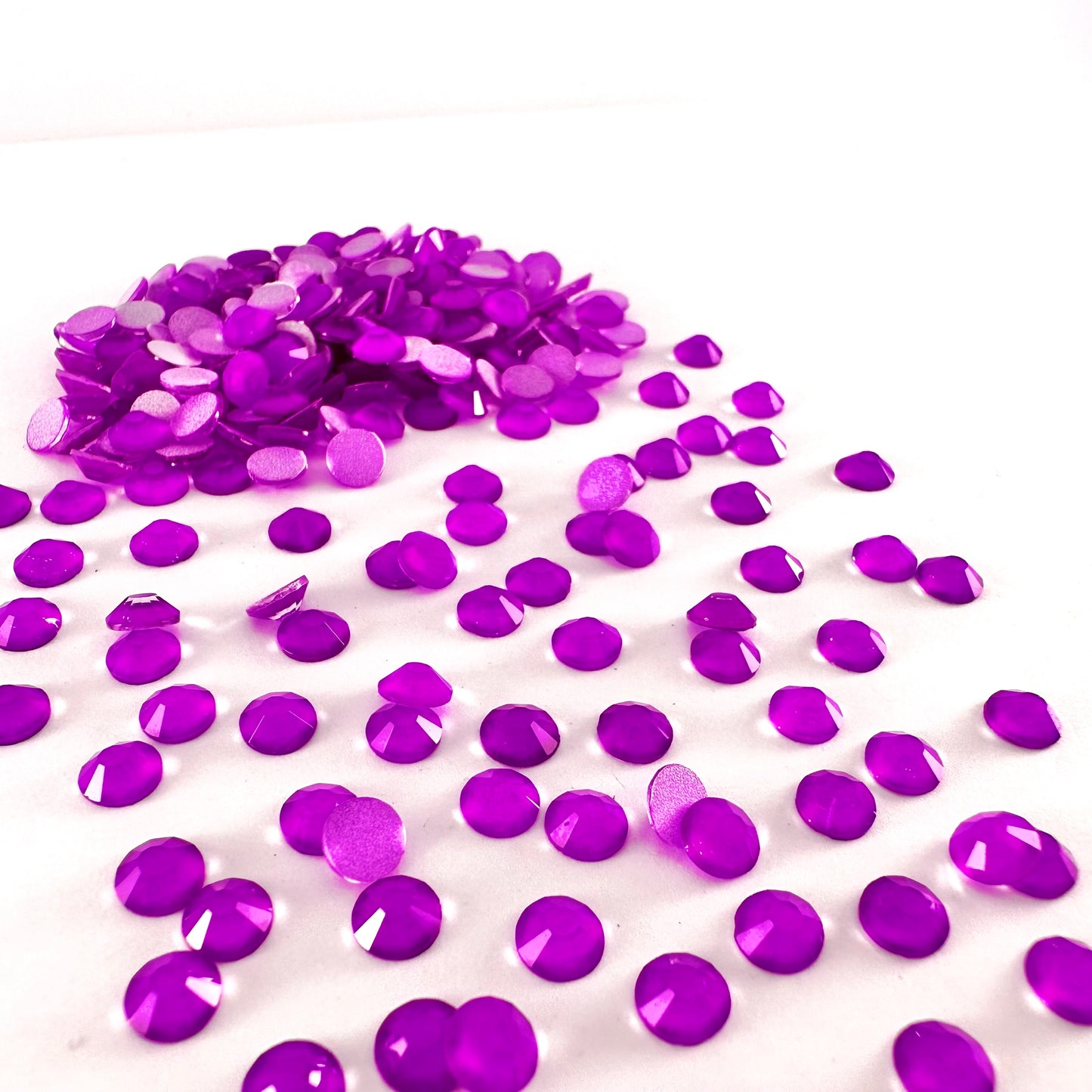 Neon Purple Rhinestone
