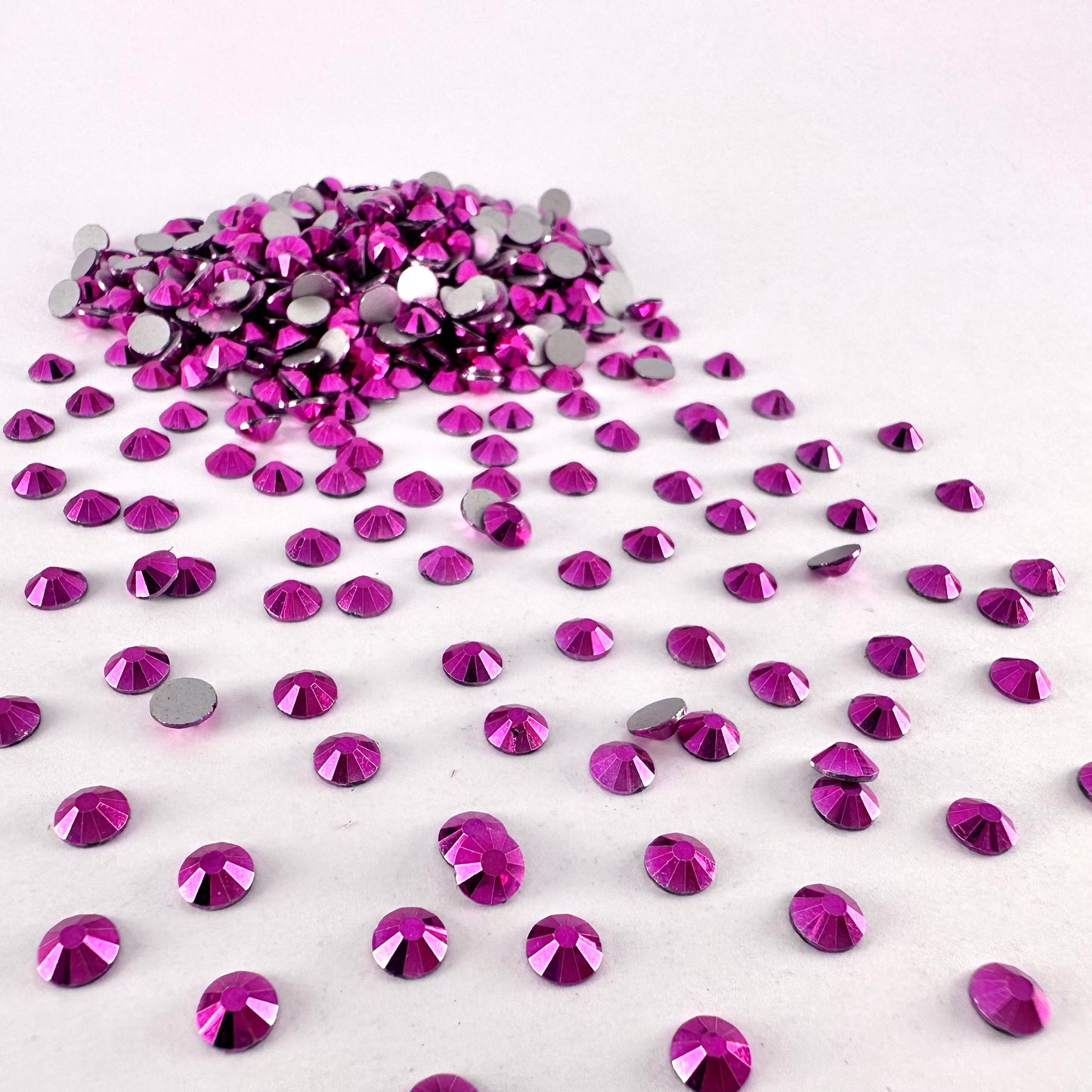 Metallic Fuchsia Rhinestone