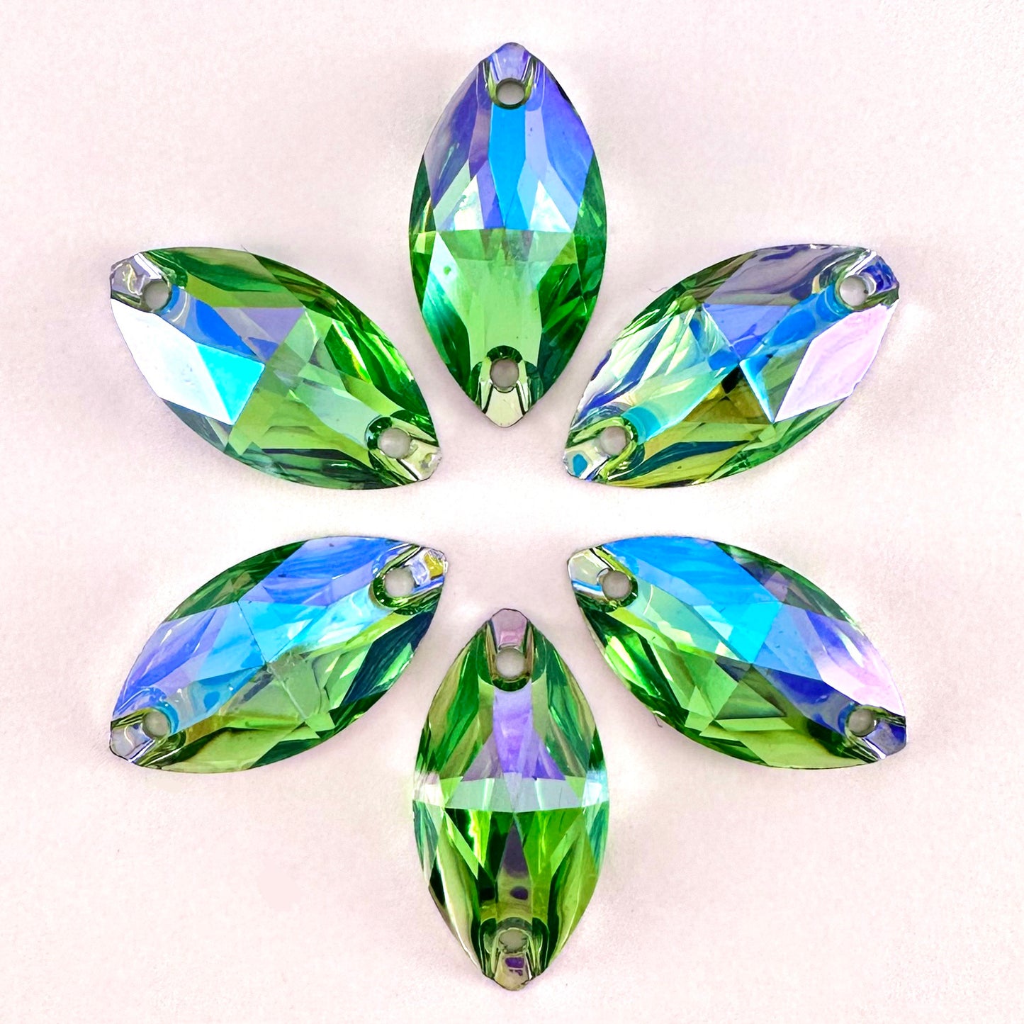 Peridot AB Acrylic Horse-Eye