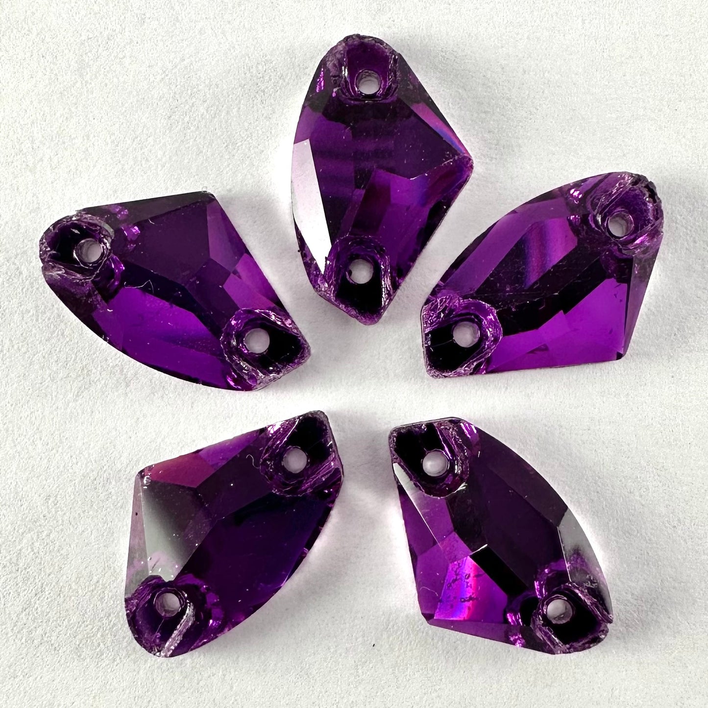 Purple Velvet Glass Galactic