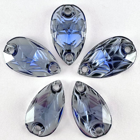 Light Sapphire Acrylic Teardrop