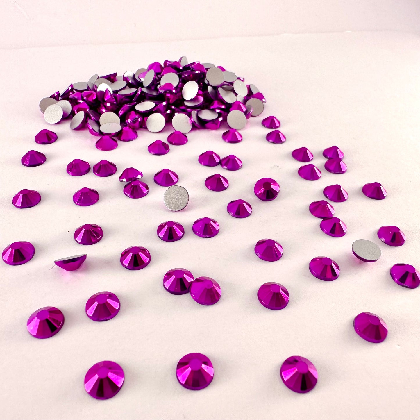 Metallic Fuchsia Rhinestone