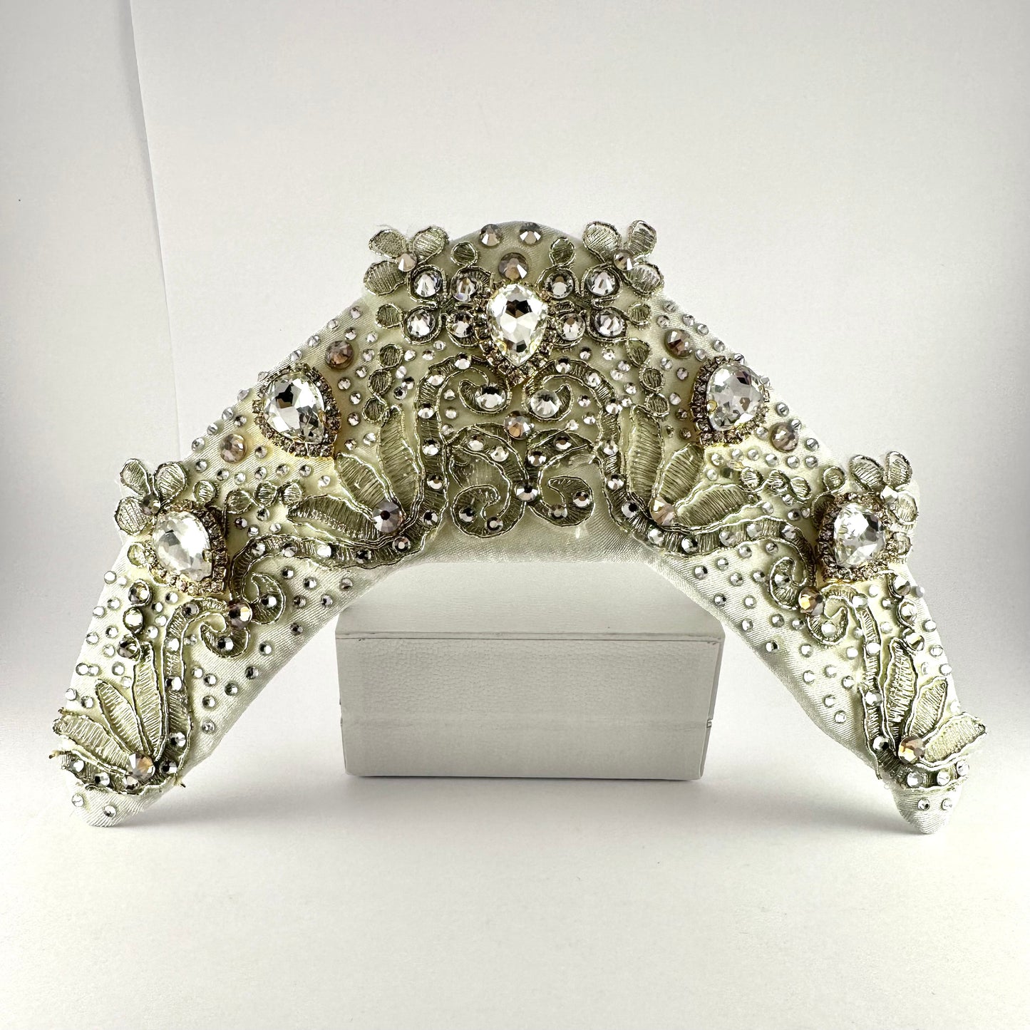 Ivory Gold Headpiece