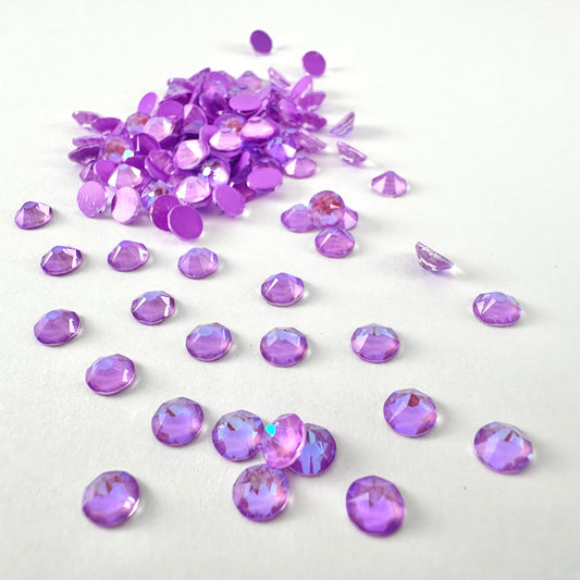 Apricus Electric Violet DeLite Rhinestone