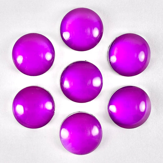 Neon Purple Acrylic Round