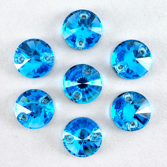 Aquamarine Glass Rivoli