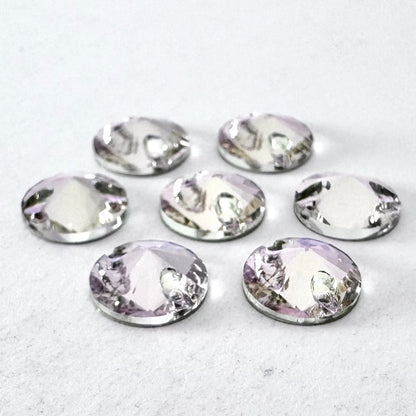 CLEARANCE - Vitrail Violet Glass Rivoli