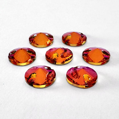 Fuchsia Glass Rivoli