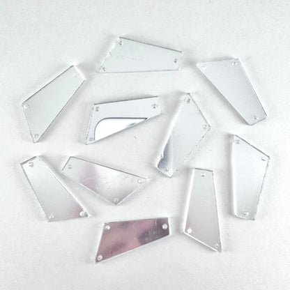 Mirror Shapes - Silver (various shape options)