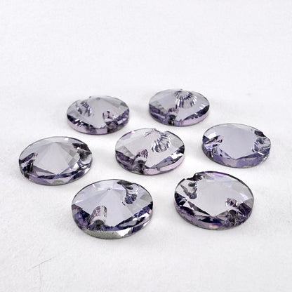 Light Tanzanite Glass Rivoli
