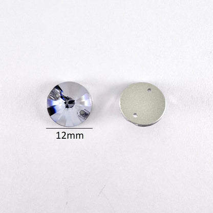 Light Tanzanite Glass Rivoli