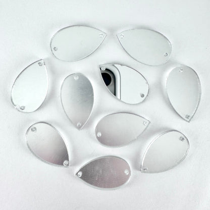 Mirror Shapes - Silver (various shape options)