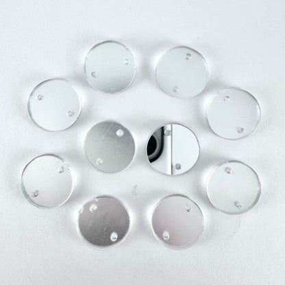 Mirror Shapes - Silver (various shape options)
