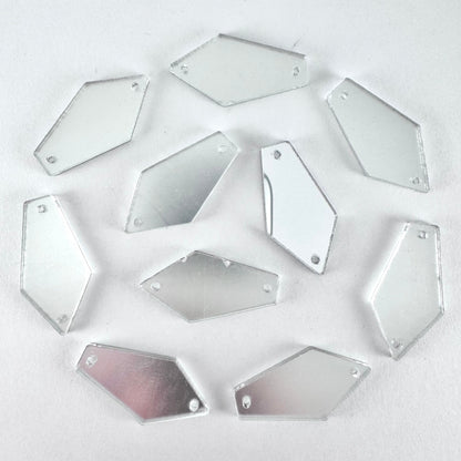 Mirror Shapes - Silver (various shape options)