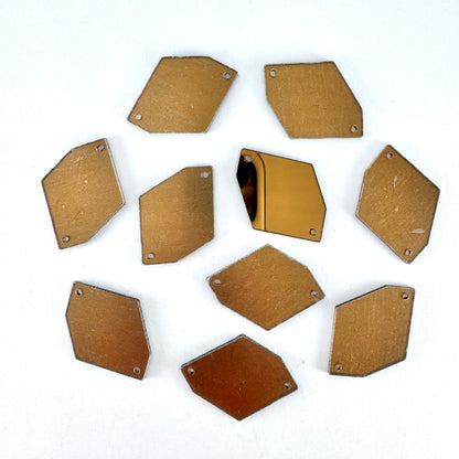 Mirror Shapes - Light Peach (various shape options)