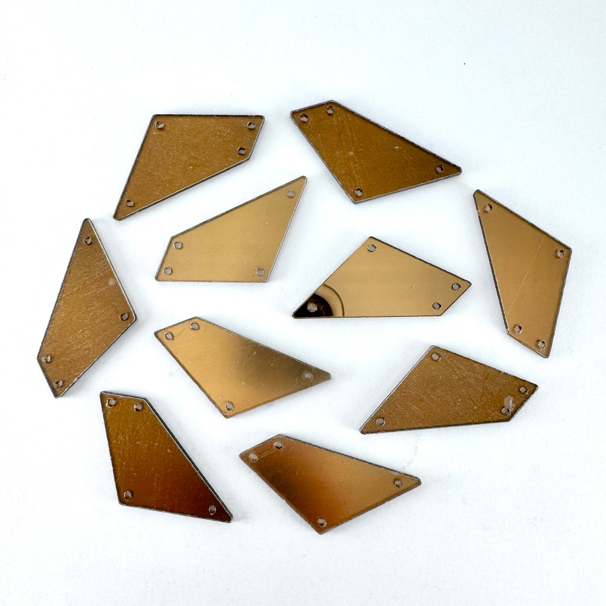 Mirror Shapes - Light Peach (various shape options)